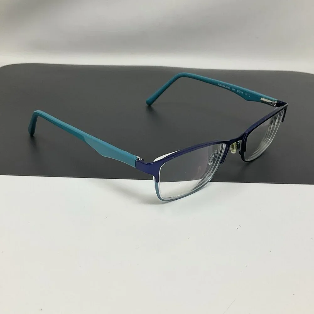 FLEXON JUNIOR J4003 424 Turquoise Navy Unisex Kids Eyeglasses 51 [] 18-135